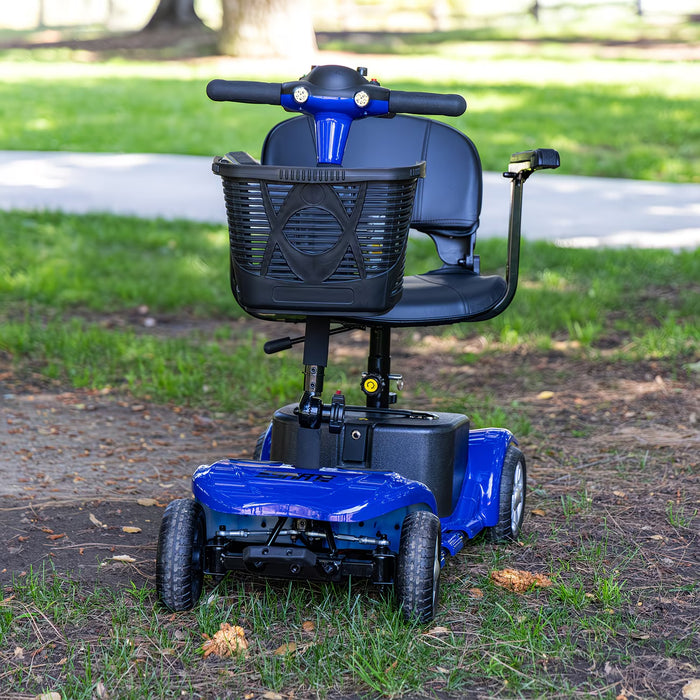 Folding 4 Wheel Electric Scooter with LED Headlights