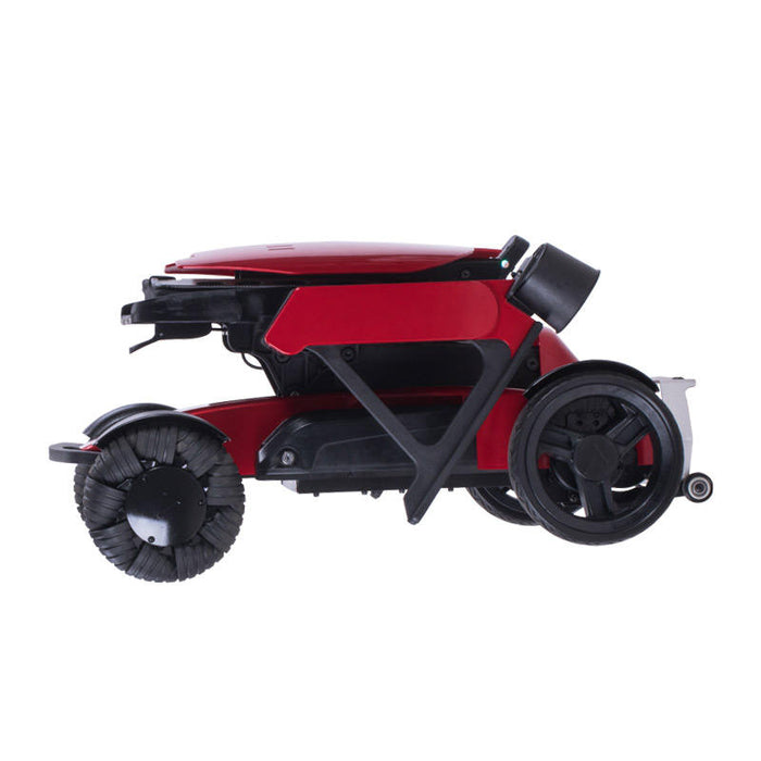 Compact Foldable Electric Wheelchair Bluetooth Control Adjustable Seat Height