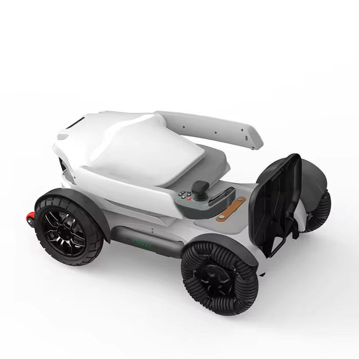 Fauteuil roulant électrique motorisé, angle d'assise ergonomique, batterie amovible